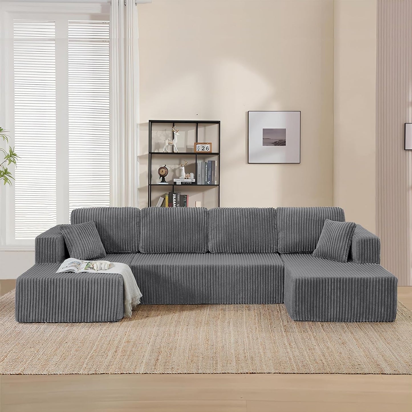 Mod Corduroy Couch