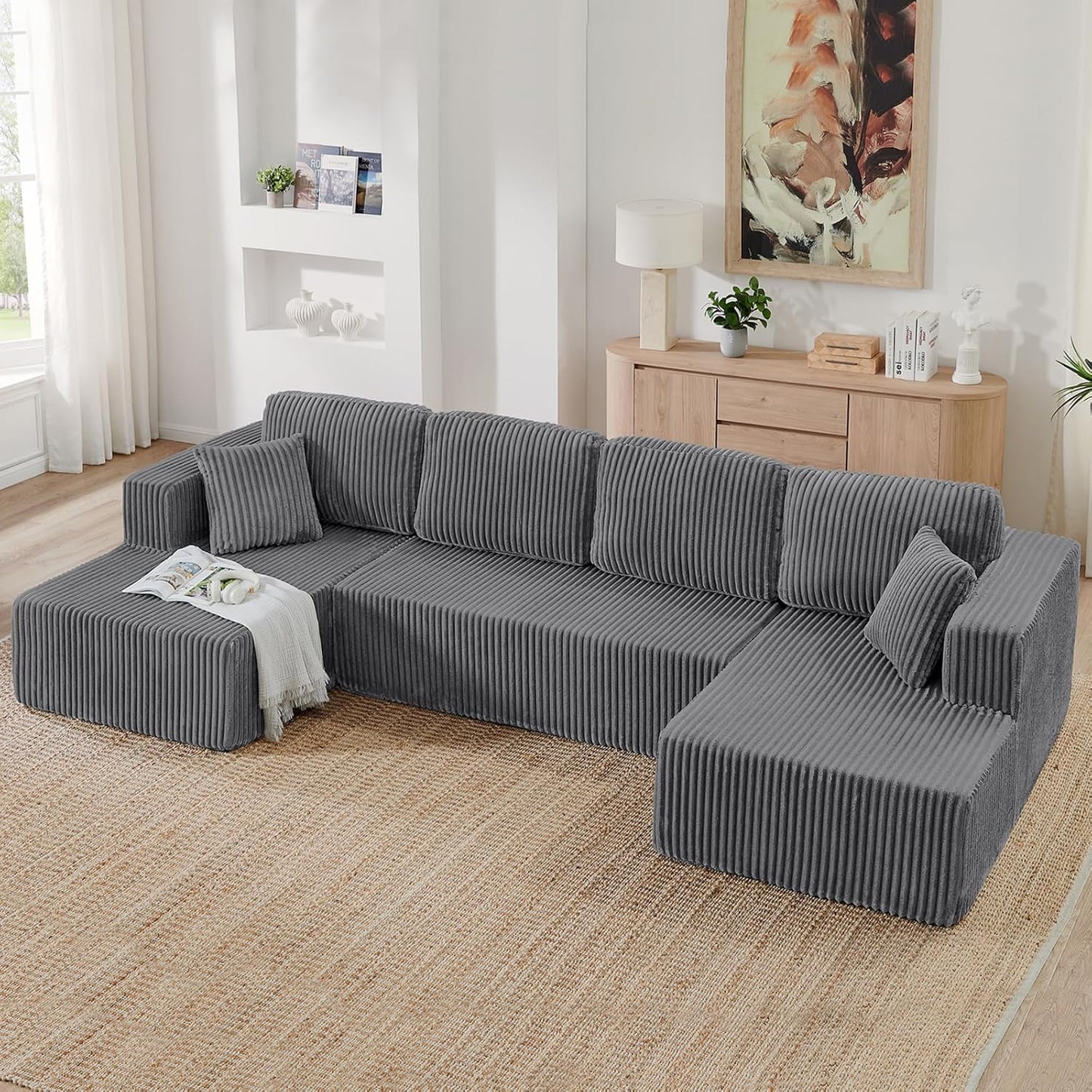 Mod Corduroy Couch